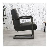 thumb-Fauteuil Tyler Anthracite - Design Moderne-3