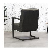 thumb-Fauteuil Tyler Anthracite - Design Moderne-4