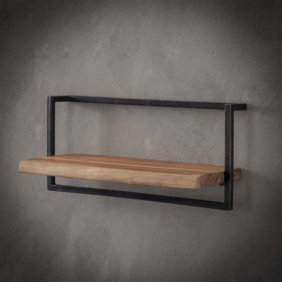 Etagère murale Jax 65 cm Bois massif-1