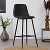 Tabouret de bar Susan noir design industriel