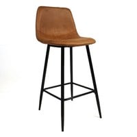 thumb-Tabouret de bar Susan Cognac Design industriel-6