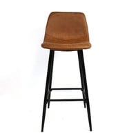 thumb-Tabouret de bar Susan Cognac Design industriel-7