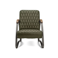 thumb-Fauteuil industriel Ivy Cuir vert-8