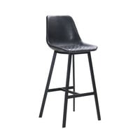 thumb-Tabouret de bar industriel Lauren Anthracite-2