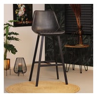 thumb-Tabouret de bar industriel Lauren Anthracite-4