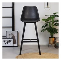 thumb-Tabouret de bar industriel Lauren Anthracite-6