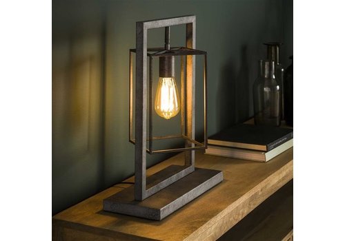  Lampe de table industrielle Winston cube 