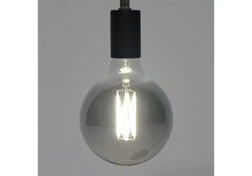  Ampoule LED Marbre Ø12,5 cm Gris Fumé 