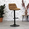 Tabouret de Bar Ezra Cognac