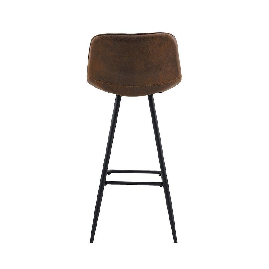 Tabouret de bar Jordan Cognac Marron-10