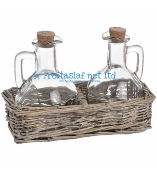 Hill Interiors Rectangle Condiment Basket