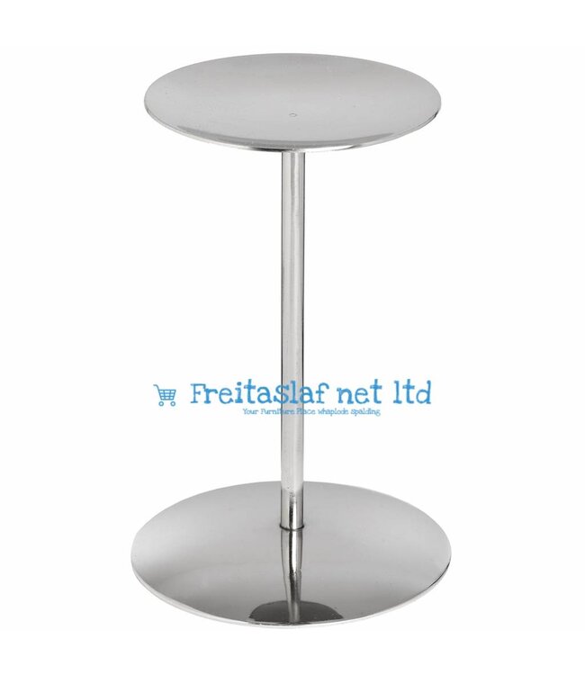 Hill Interiors Nickel Candle Stand