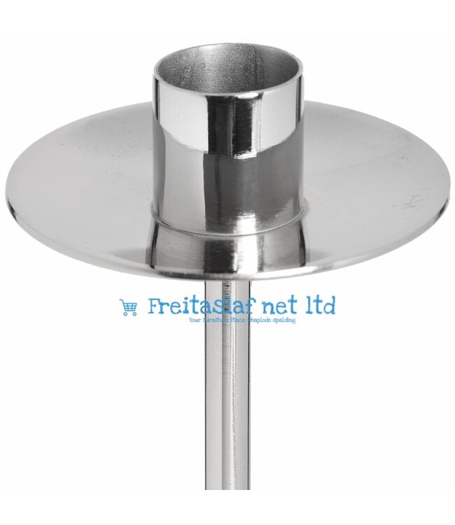 Hill Interiors Nickel Dinner Candle Stand