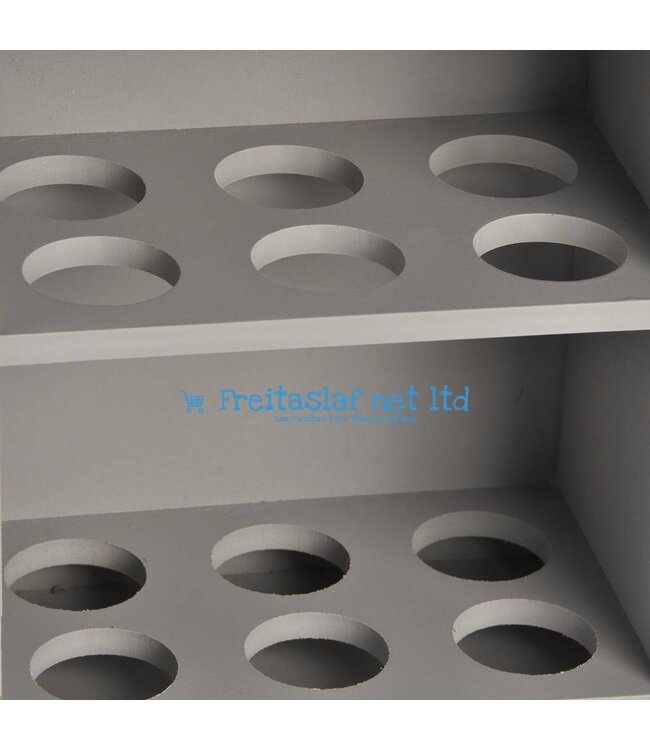 Hill Interiors Grey Egg Cabinet