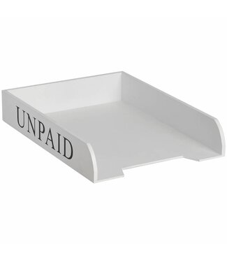 Hill Interiors "Unpaid" Tray