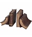 Hill Interiors Pair Of Brown Old Books Bookends 
