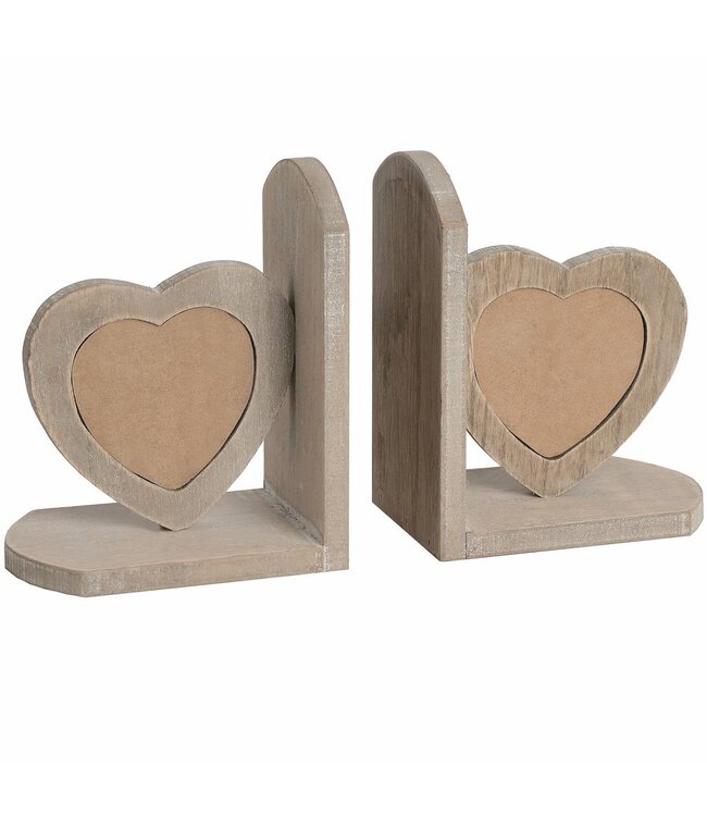 Hill Interiors Heart Bookends 