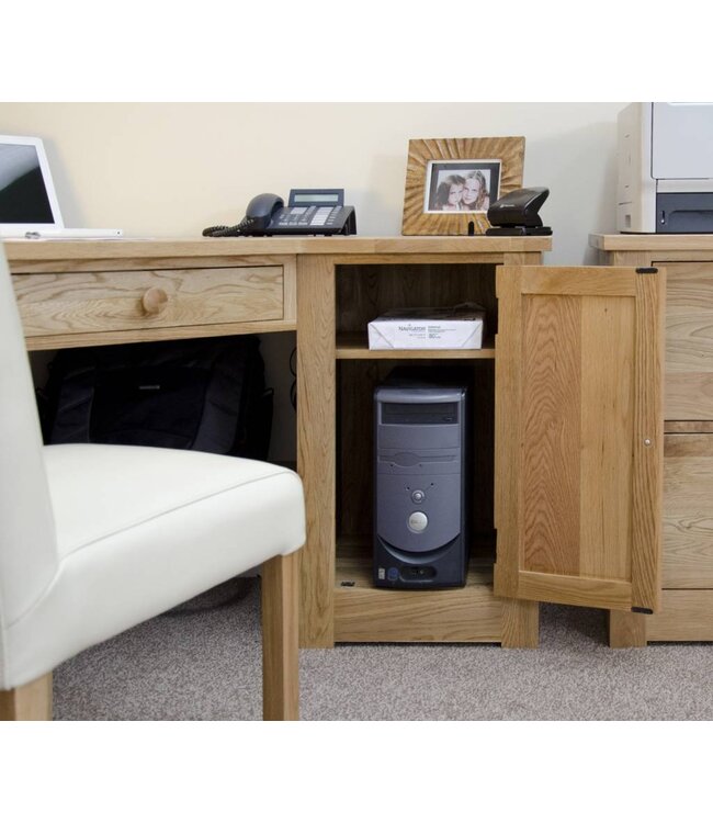 Homestyle GB Torino Oak Corner Desk