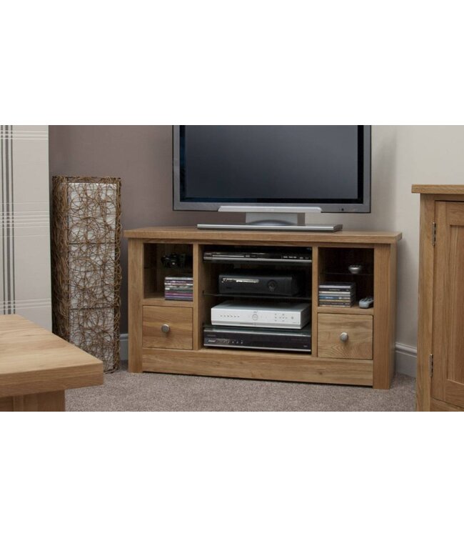 Homestyle GB Torino Oak Corner TV Unit