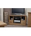 Homestyle GB Torino Oak Corner TV Unit