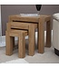 Homestyle GB Trend Oak Nest of Tables