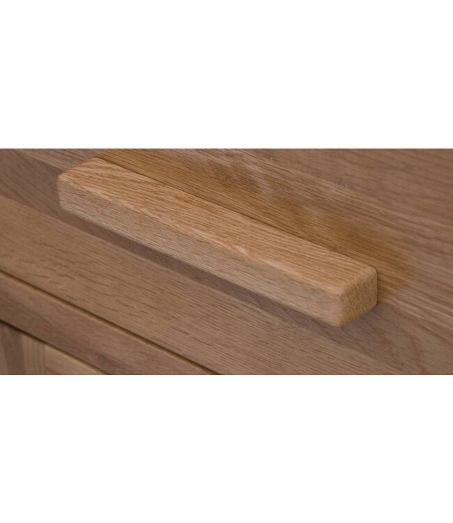 Homestyle GB Trend Oak 2 Door Glass Display Unit