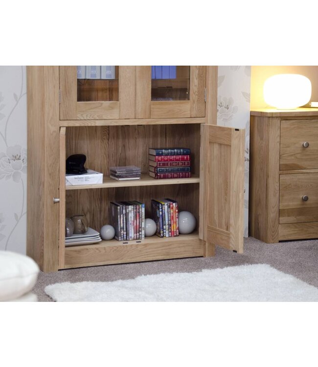 Homestyle GB Torino Oak Library Unit