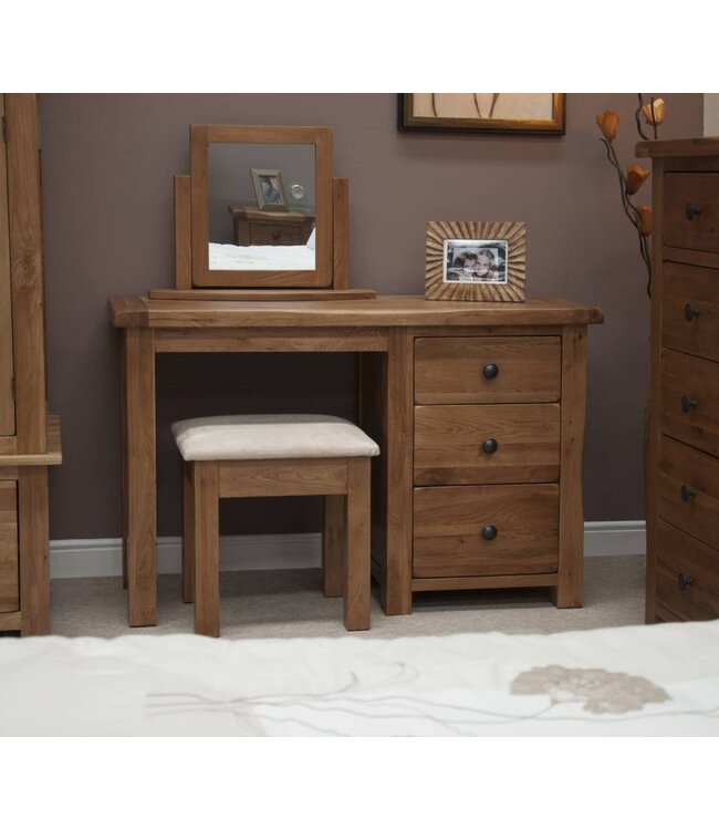 Homestyle GB Rustic Oak Dressing Table Mirror