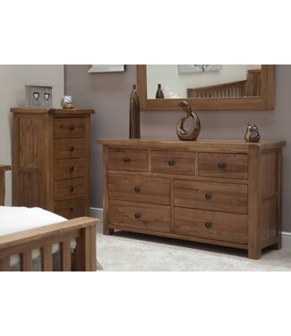 Homestyle GB Rustic Oak Wide Chest