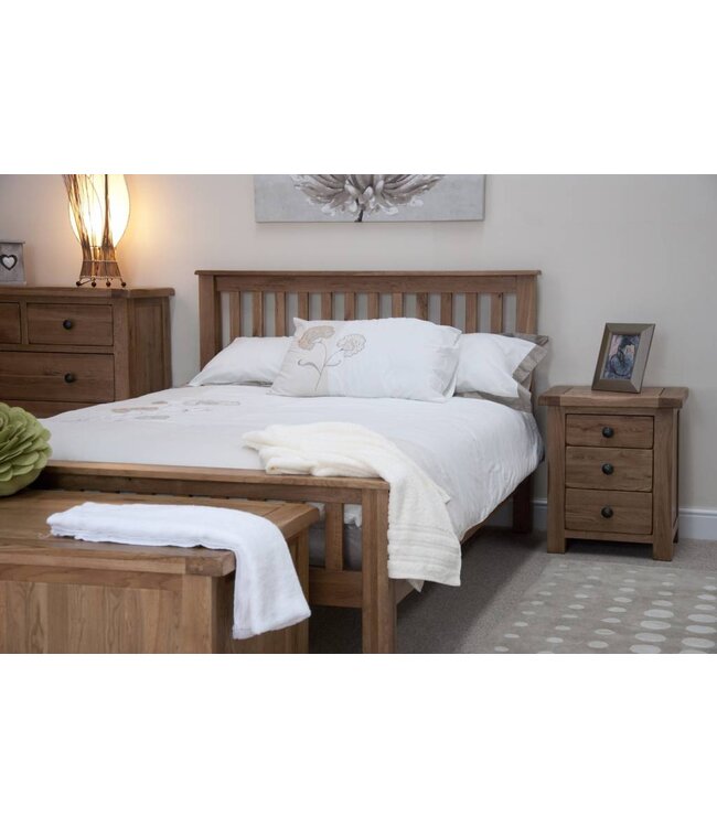 Homestyle GB Rustic  Oak Wide Chest