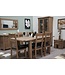 Homestyle GB Rustic  Oak Twin Leaf Dining Table