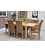 Homestyle GB Opus Oak Twin Leaf Dining Table