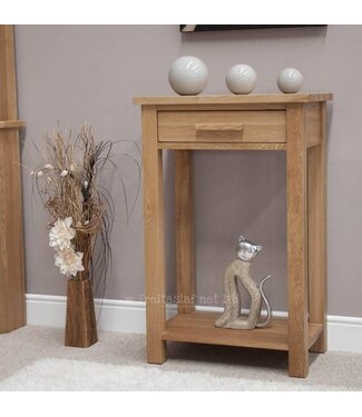 Homestyle GB Opus Oak Small Console Table
