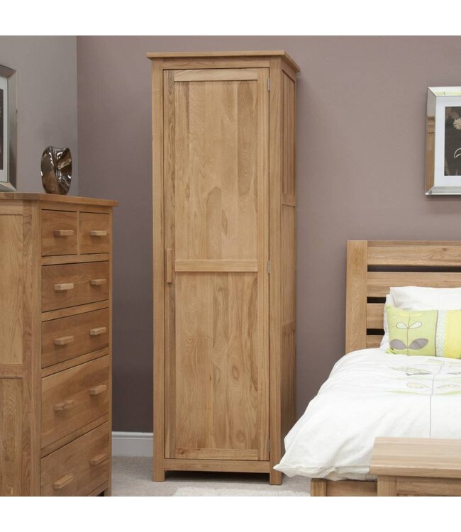 Homestyle GB Opus Oak Single Wardrobe