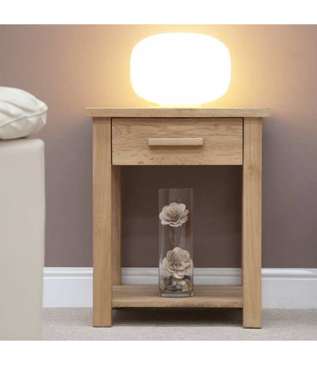 Homestyle GB Opus Oak Lamp Table