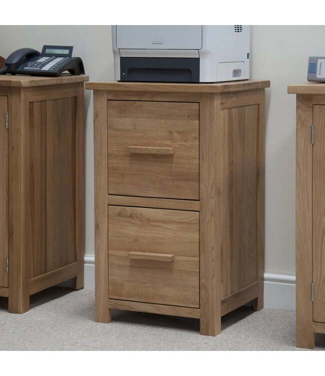 Homestyle GB Opus Oak Filing Cabinet