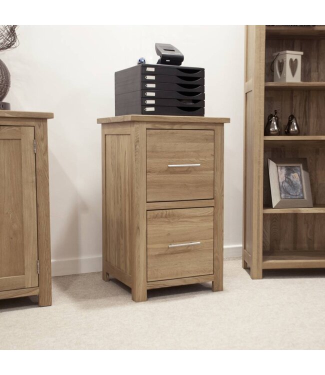 Homestyle GB Opus Oak Filing Cabinet