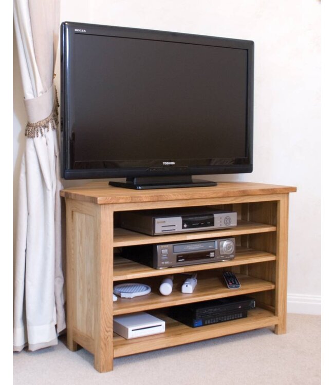 Homestyle GB Opus Oak Corner TV Plasma Unit