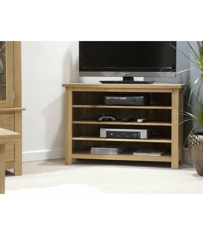 Homestyle GB Opus Oak Corner TV Plasma Unit