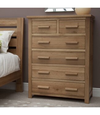 Homestyle GB Opus Oak 2+4 Drawer Chest