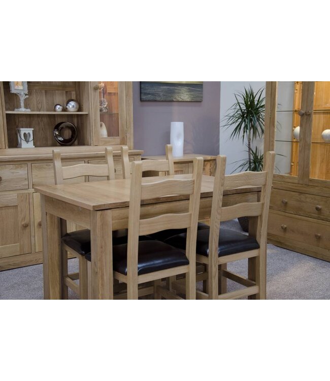 Homestyle GB Milano Oak Small Extending Table