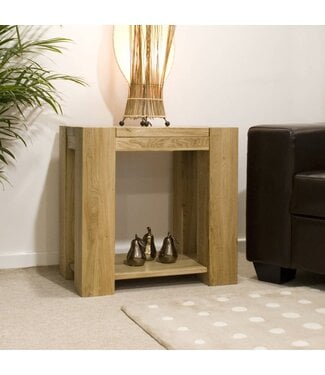 Homestyle GB Trend Oak Lamp Table