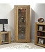 Trend Oak 1 Door Display Cabinet