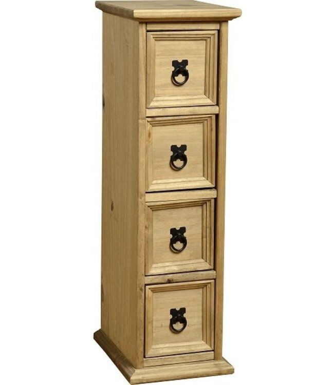 Seconique Corona 4 Drawer CD Chest
