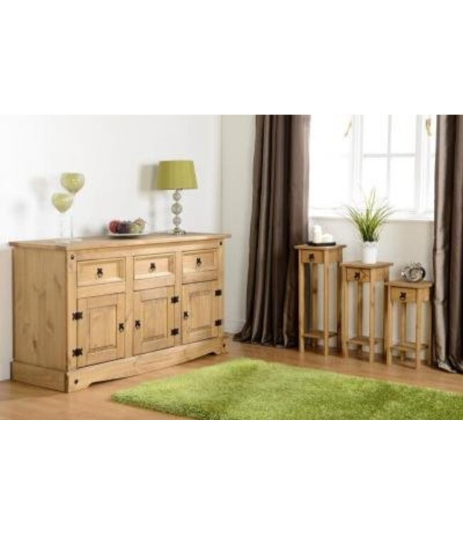 Seconique Corona 3 Door 3 Drawer Sideboard