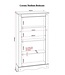 Seconique Corona Medium Bookcase