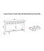 Seconique Corona 3 Drawer Console Table