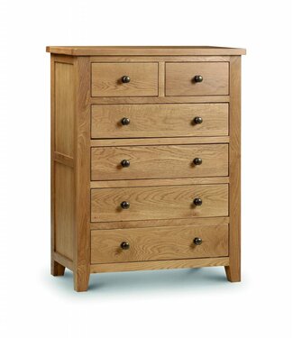 Julian Bowen Marlborough 4 + 2 Drawer Chest