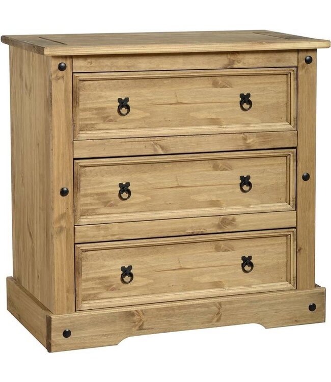 Seconique Corona 3 Drawer Chest