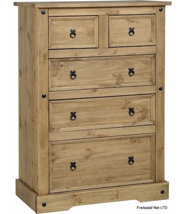 Seconique Corona 3 + 2 Drawer Chest
